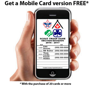Mobile Card FREE